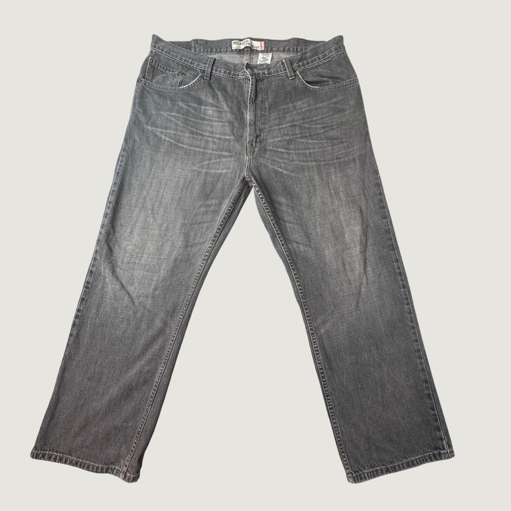 Vintage Levi's Jeans 559 Mens 40x30 Gray Relaxed Straight Fit Denim Pants Y2K